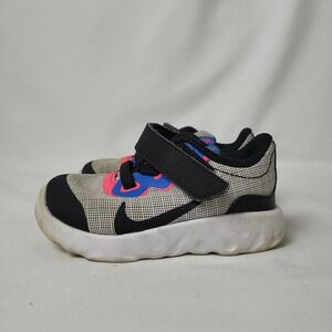 Nike Unisex Kids‎ Explore Strada CD9021-101 Ivory Black Sneaker Shoes Size 4C
